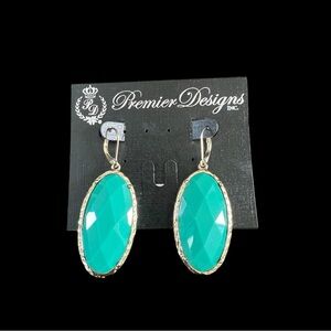 Premier Designs Double Sided Oval Earrings